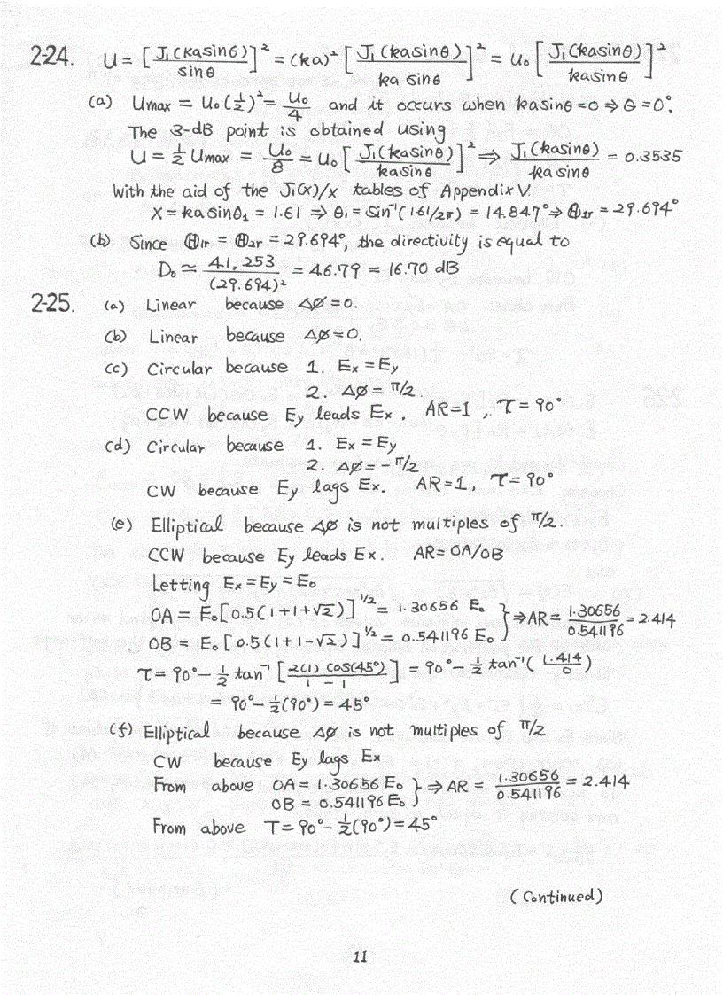 image for page Chapter 1 6 Solution of Antenna Theory Analysis and Design 3rd Edition Constantine Balanis Wiley