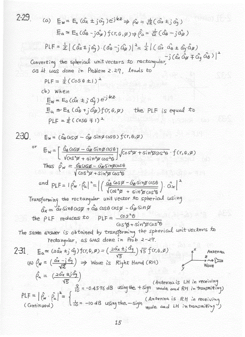 image for page Chapter 1 6 Solution of Antenna Theory Analysis and Design 3rd Edition Constantine Balanis Wiley