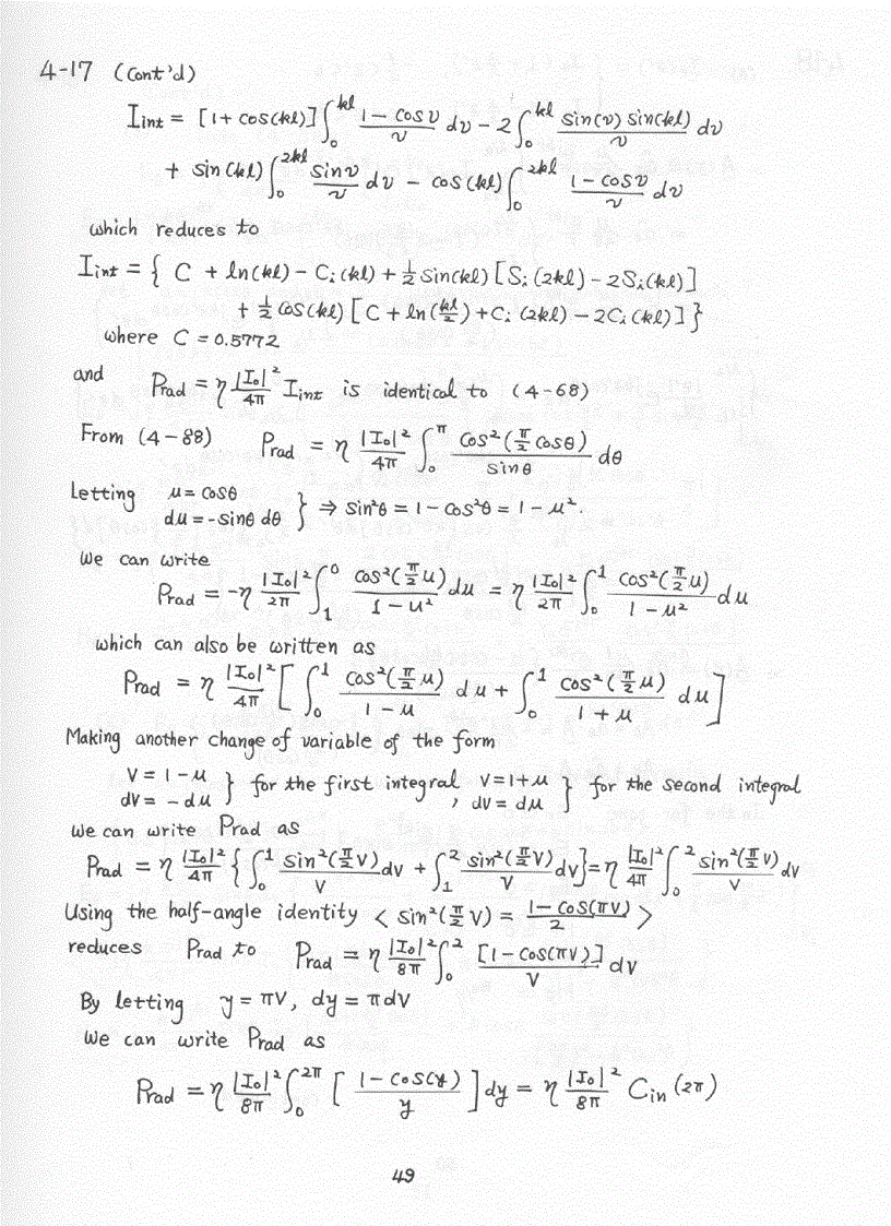 image for page Chapter 1 6 Solution of Antenna Theory Analysis and Design 3rd Edition Constantine Balanis Wiley 2