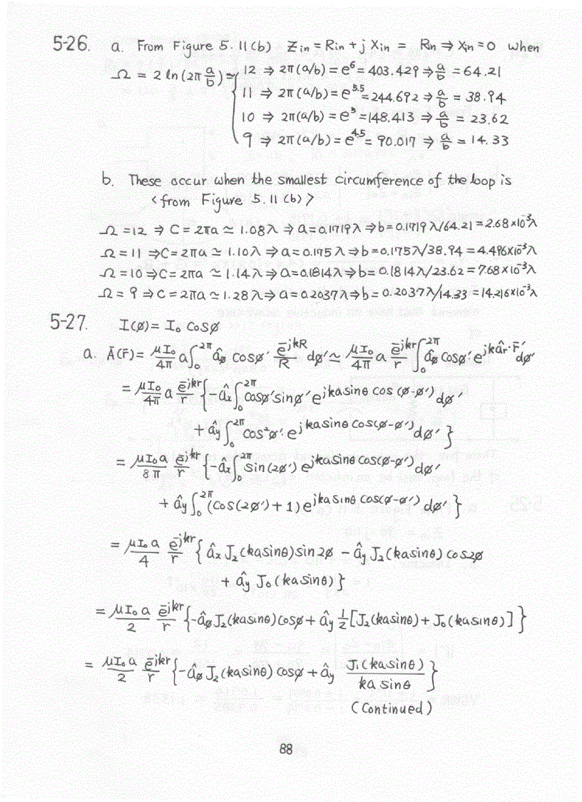 image for page Chapter 1 6 Solution of Antenna Theory Analysis and Design 3rd Edition Constantine Balanis Wiley 3