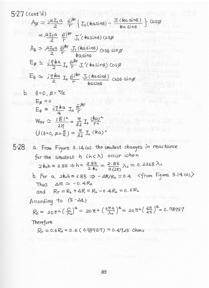 Chapter 1 6 Solution of Antenna Theory Analysis and Design 3rd Edition