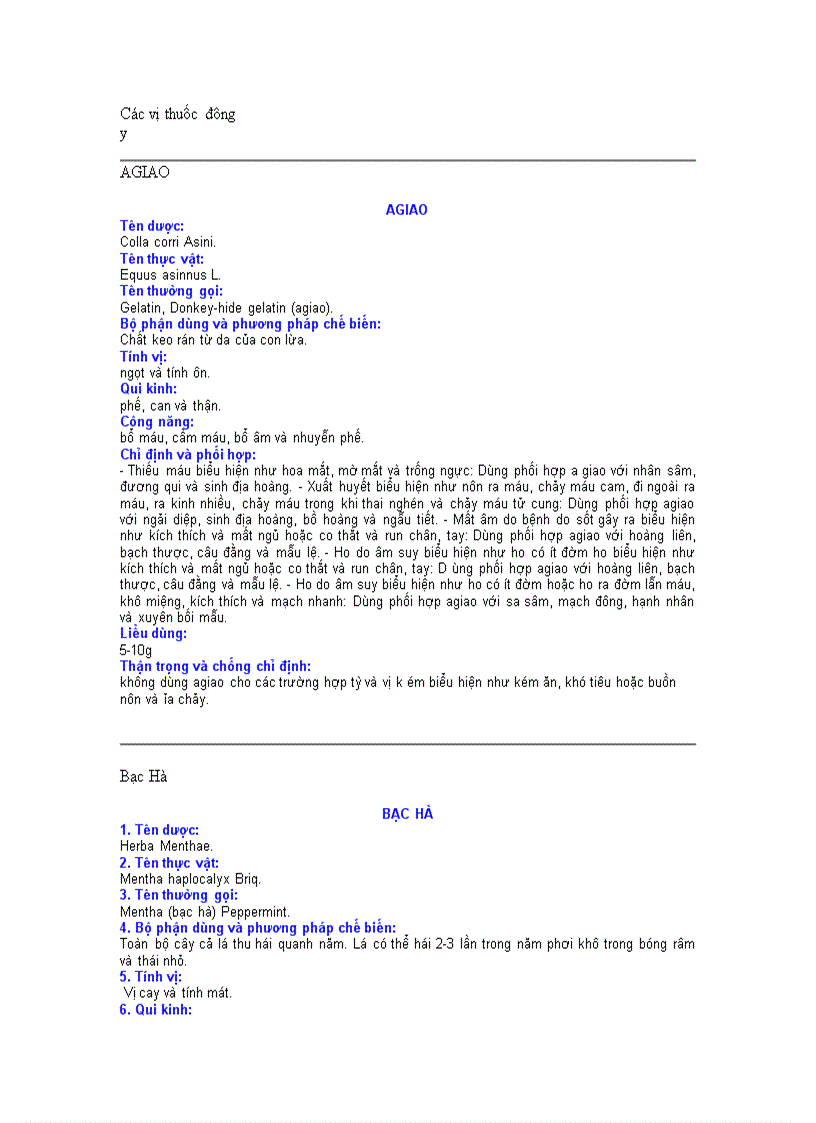 image for page Các vị thuốc đông y