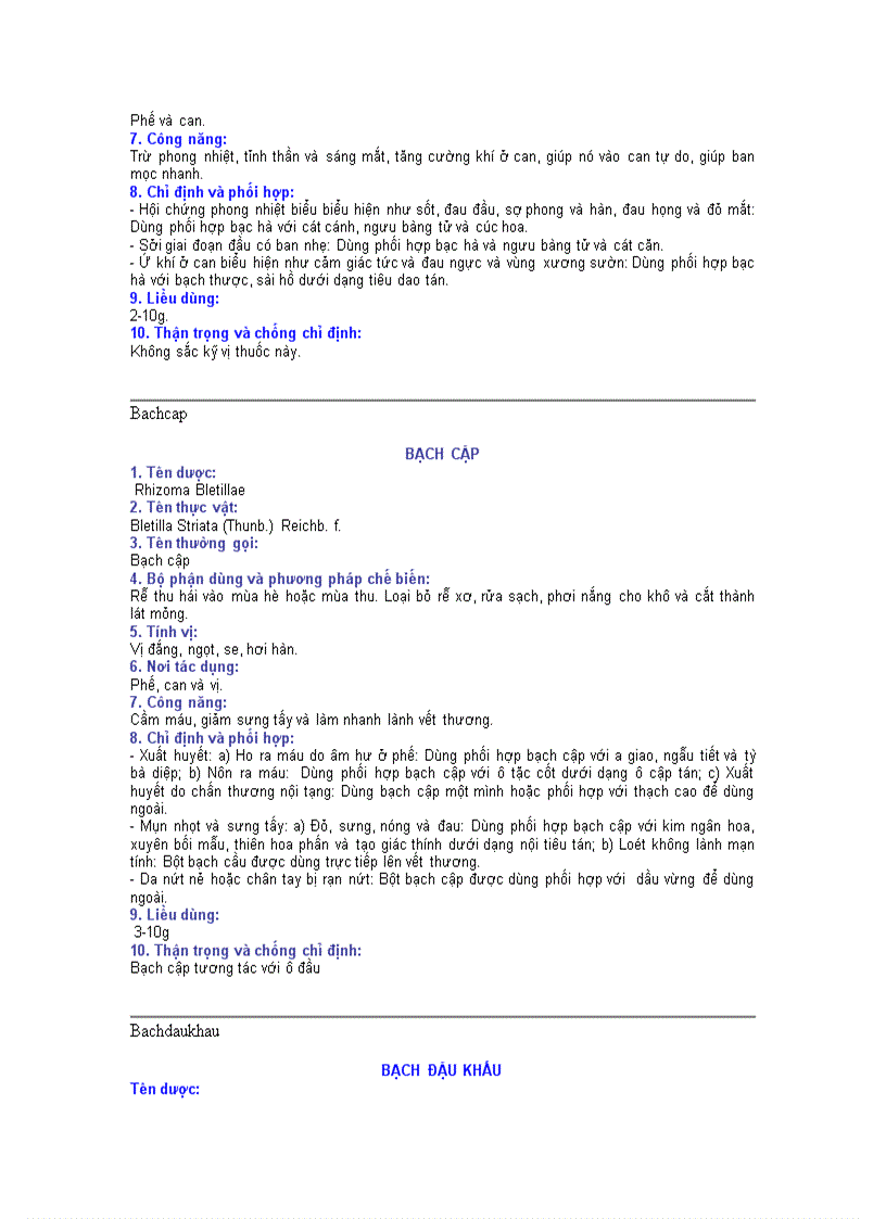 image for page Các vị thuốc đông y