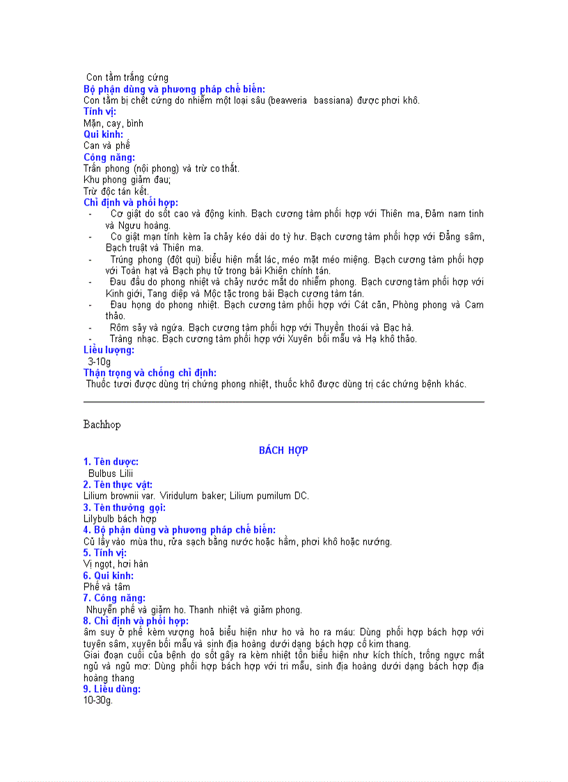 image for page Các vị thuốc đông y