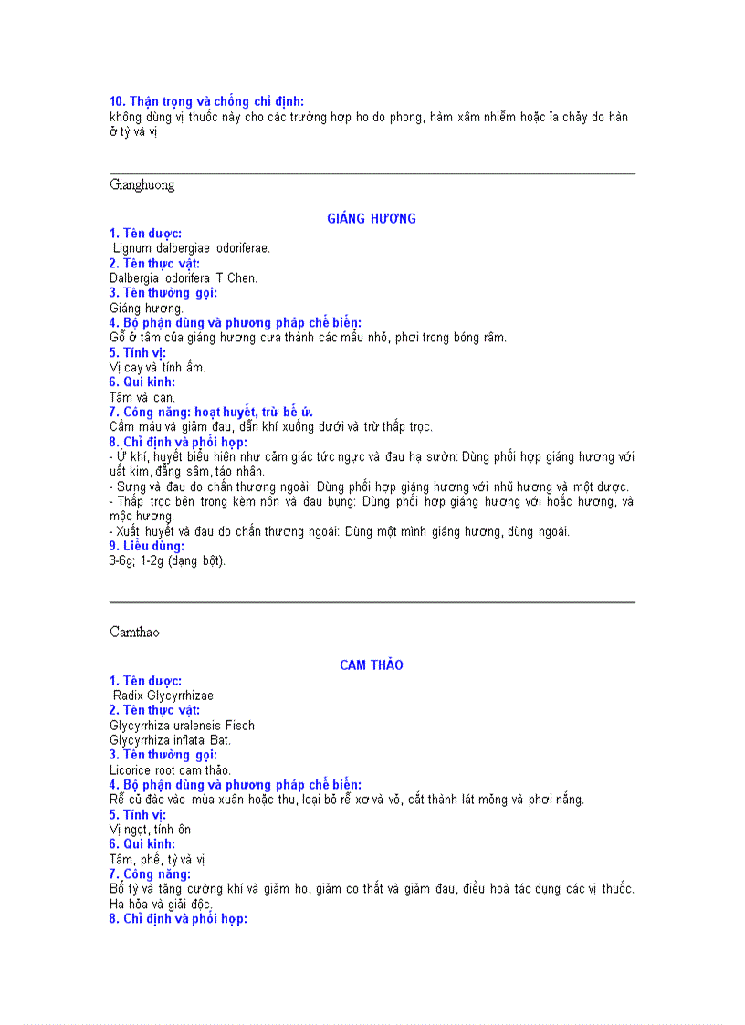 image for page Các vị thuốc đông y