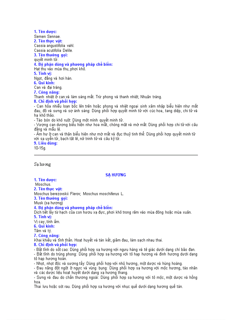 image for page Các vị thuốc đông y