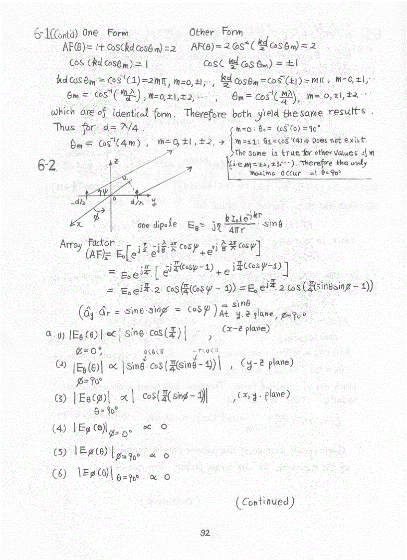 image for page Chapter 1 6 Solution of Antenna Theory Analysis and Design 3rd Edition Constantine Balanis Wiley 4