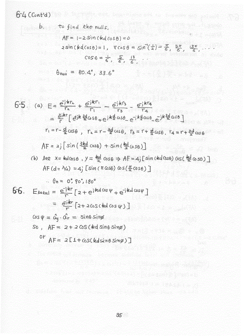 Chapter 1 6 Solution of Antenna Theory Analysis and Design 3rd Edition