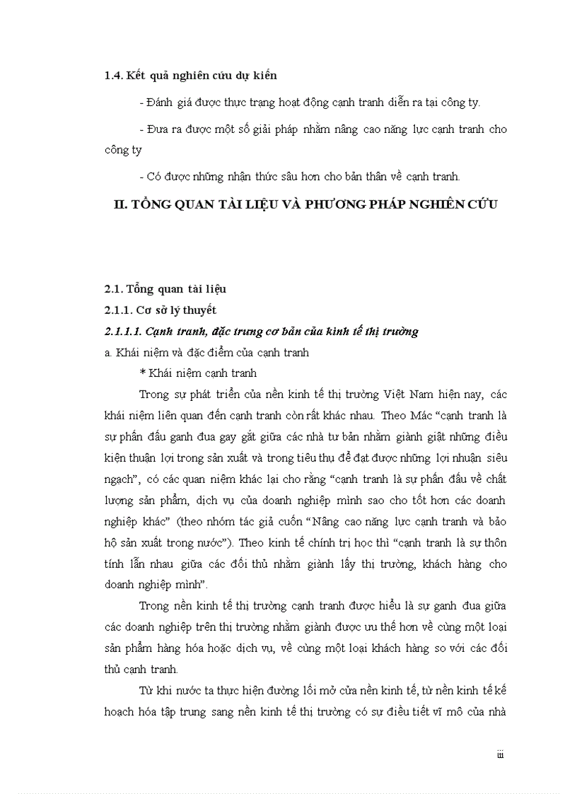 image for page Thực trạng và giải pháp nâng cao năng lực cạnh tranh của Công ty Thịnh Hưng TNHH trên thị trường tỉnh Bắc Ninh