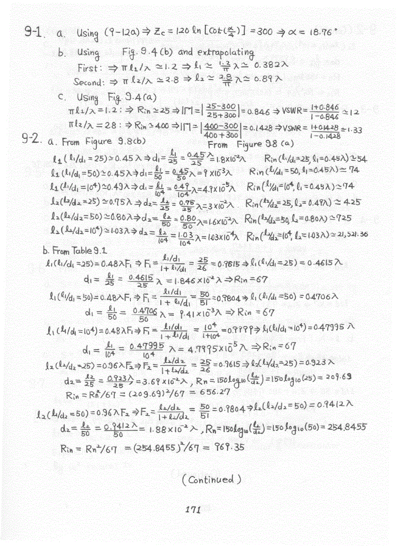 image for page Chapter 7 15 Solution of Antenna Theory Analysis and Design 3rd Edition Constantine Balanis Wiley 1