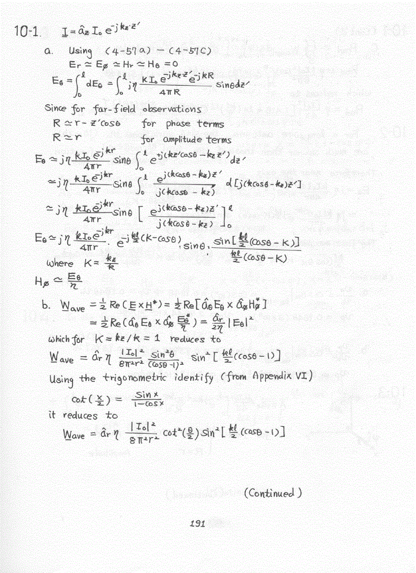 image for page Chapter 7 15 Solution of Antenna Theory Analysis and Design 3rd Edition Constantine Balanis Wiley 1