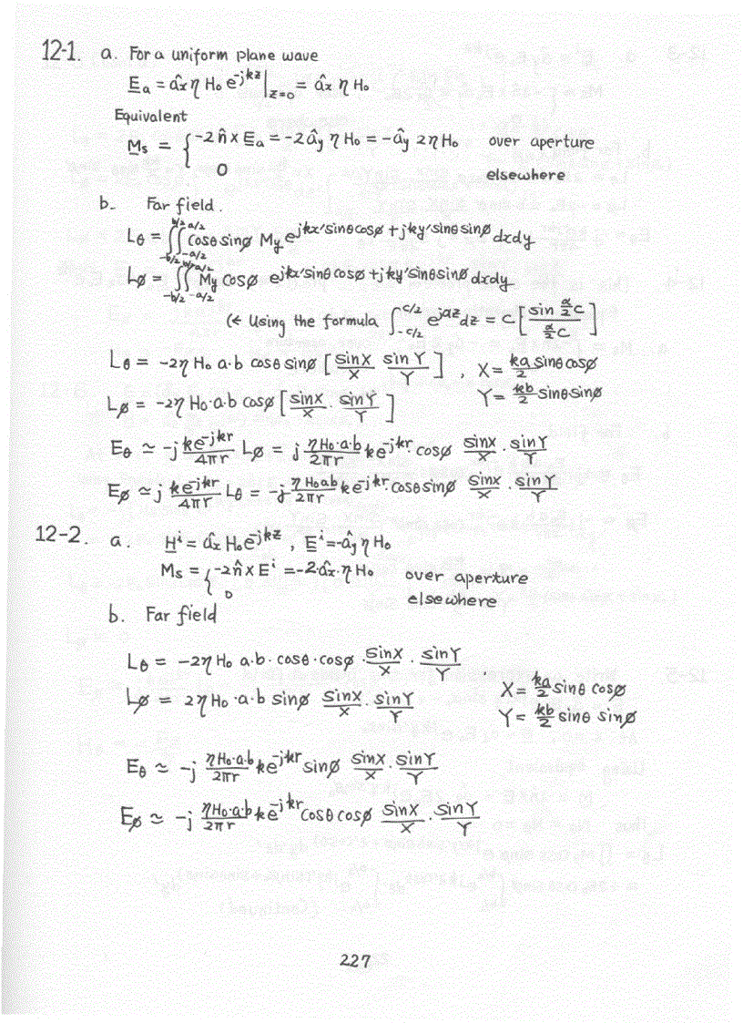 image for page Chapter 7 15 Solution of Antenna Theory Analysis and Design 3rd Edition Constantine Balanis Wiley 2