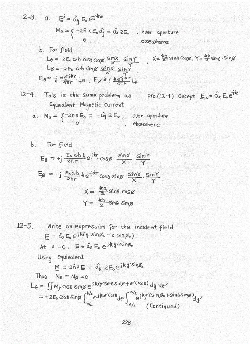 image for page Chapter 7 15 Solution of Antenna Theory Analysis and Design 3rd Edition Constantine Balanis Wiley 2