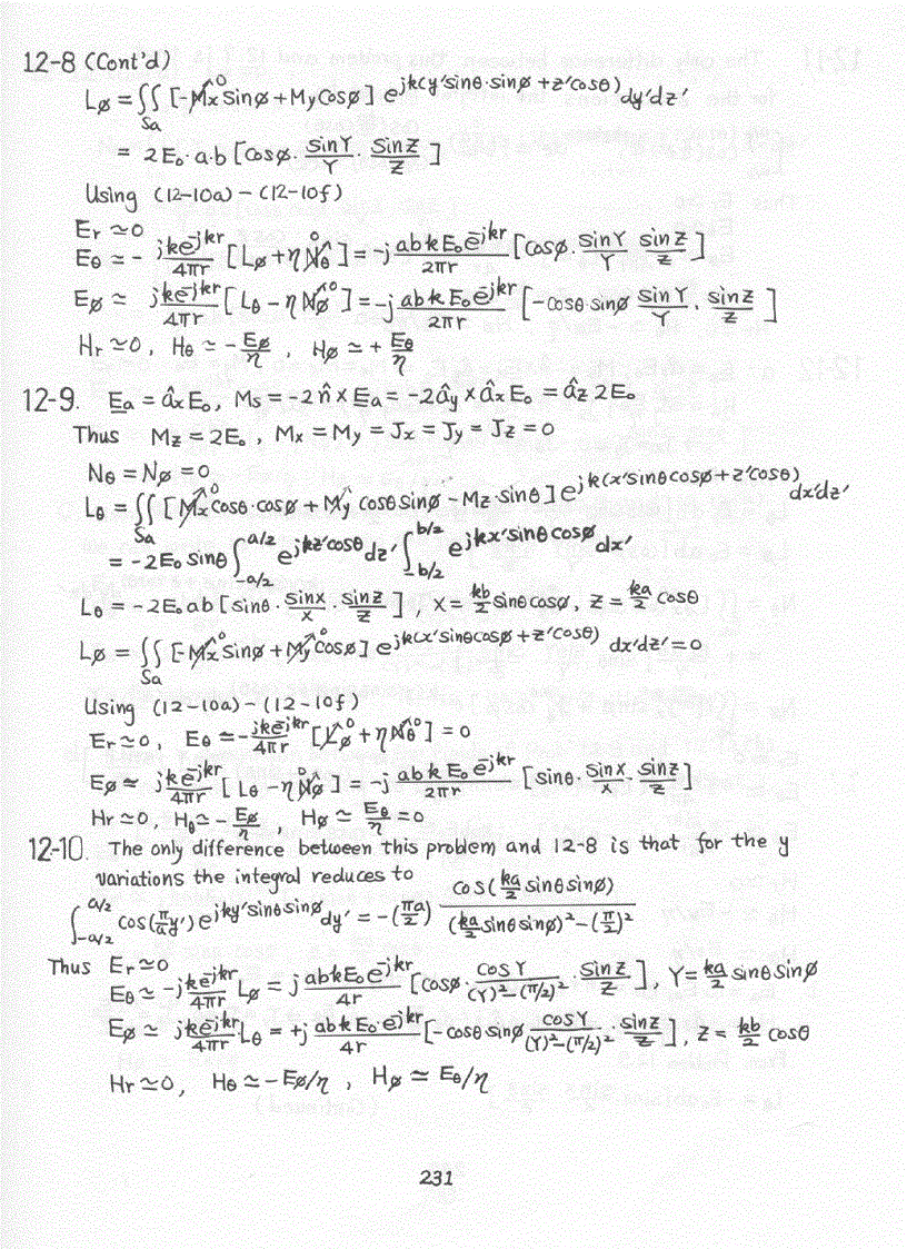 image for page Chapter 7 15 Solution of Antenna Theory Analysis and Design 3rd Edition Constantine Balanis Wiley 2