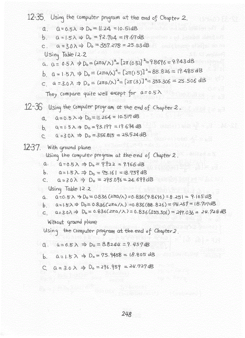 image for page Chapter 7 15 Solution of Antenna Theory Analysis and Design 3rd Edition Constantine Balanis Wiley 2