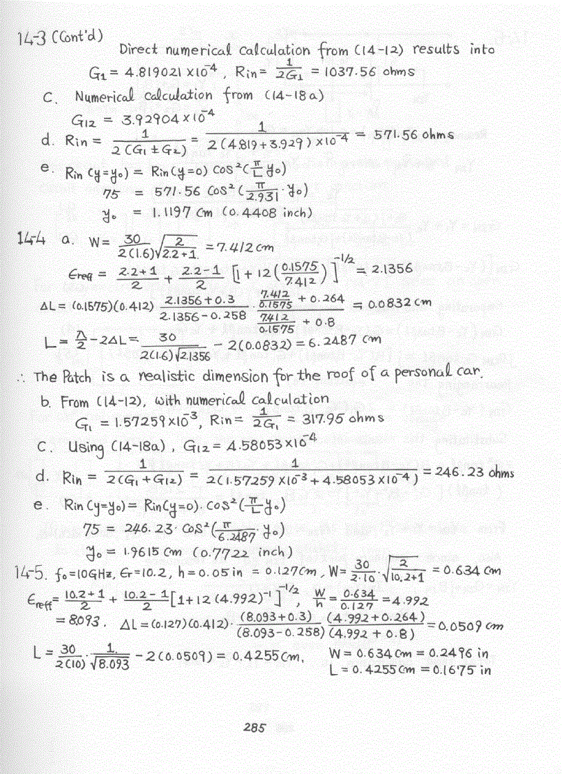 image for page Chapter 7 15 Solution of Antenna Theory Analysis and Design 3rd Edition Constantine Balanis Wiley 3