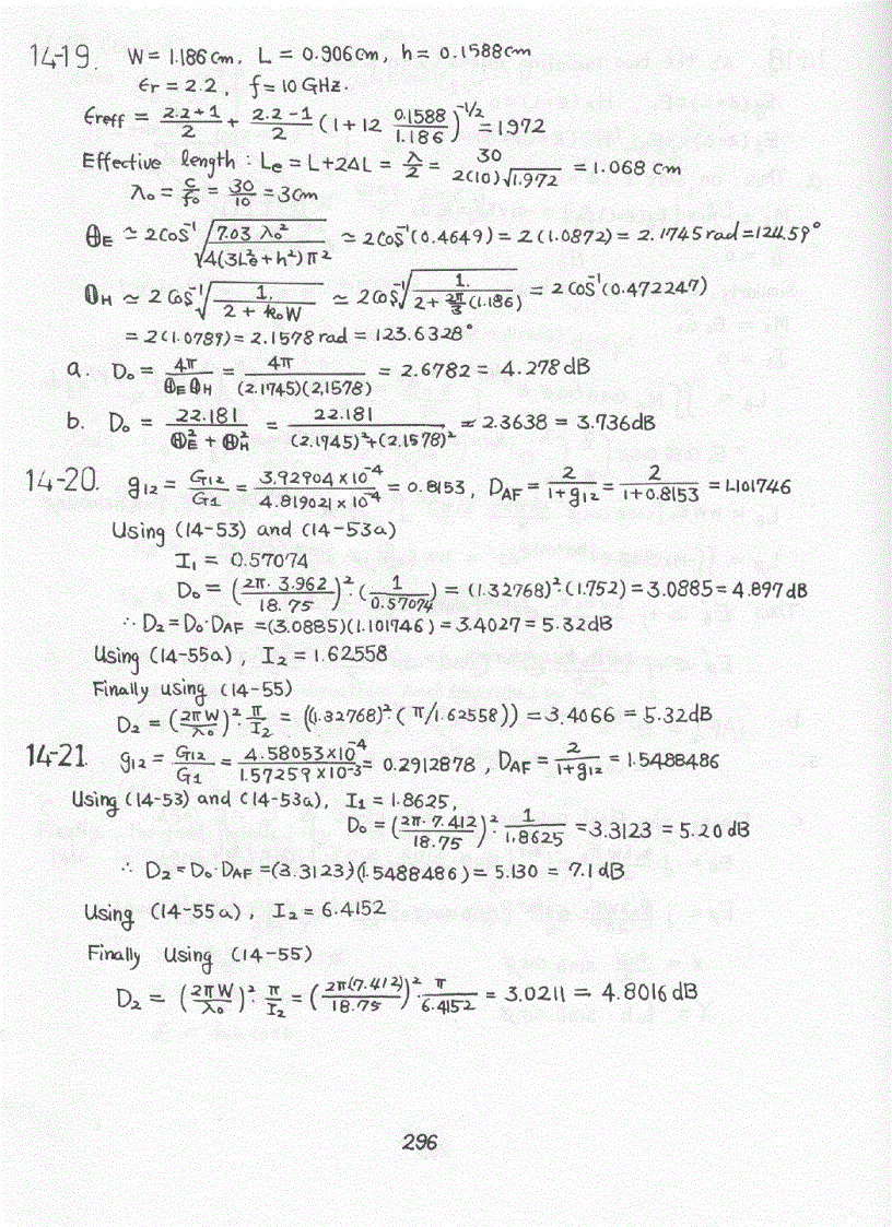 image for page Chapter 7 15 Solution of Antenna Theory Analysis and Design 3rd Edition Constantine Balanis Wiley 3