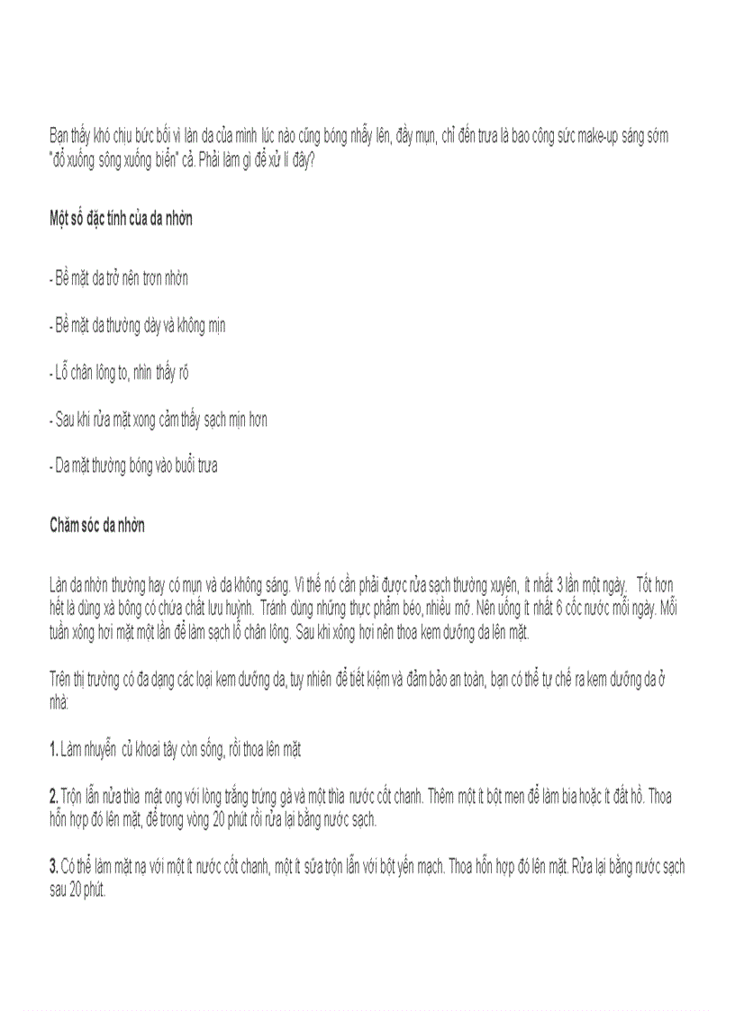 image for page Chăm sóc làn da