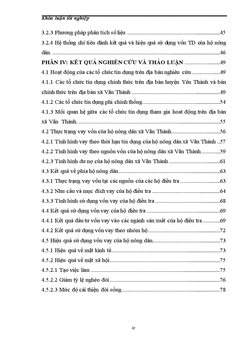 image for page Đánh giá hiệu quả sử dụng vốn tín dụng của hộ nông dân trên địa bàn xã Văn Thành huyện Yên Thành tỉnh Nghệ An