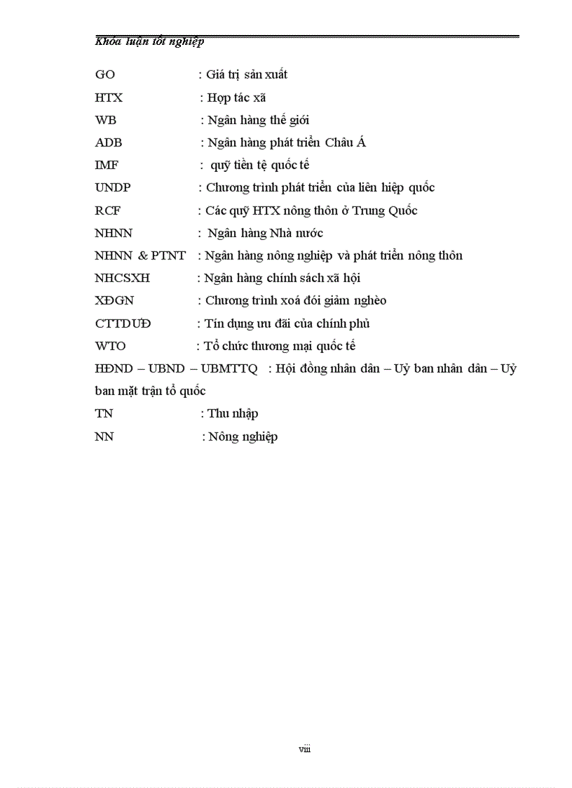 image for page Đánh giá hiệu quả sử dụng vốn tín dụng của hộ nông dân trên địa bàn xã Văn Thành huyện Yên Thành tỉnh Nghệ An