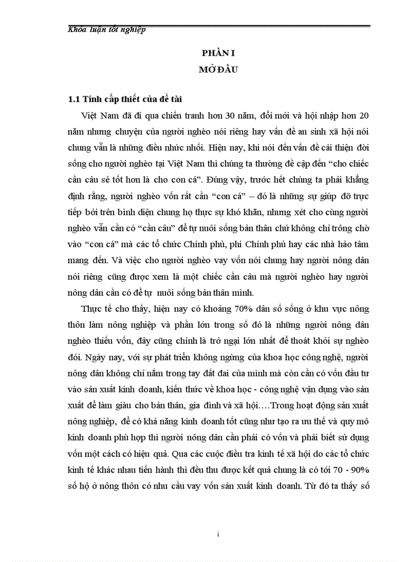 image for page Đánh giá hiệu quả sử dụng vốn tín dụng của hộ nông dân trên địa bàn xã Văn Thành huyện Yên Thành tỉnh Nghệ An