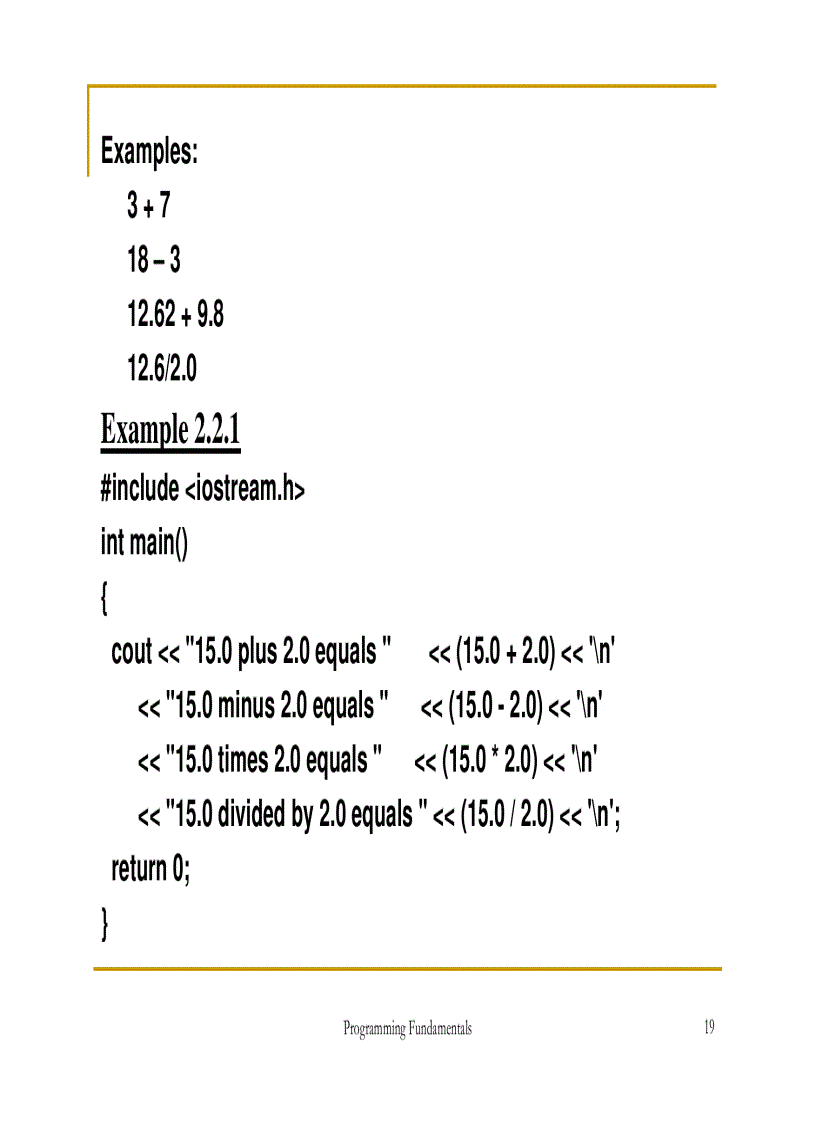 image for page Basic elements in c