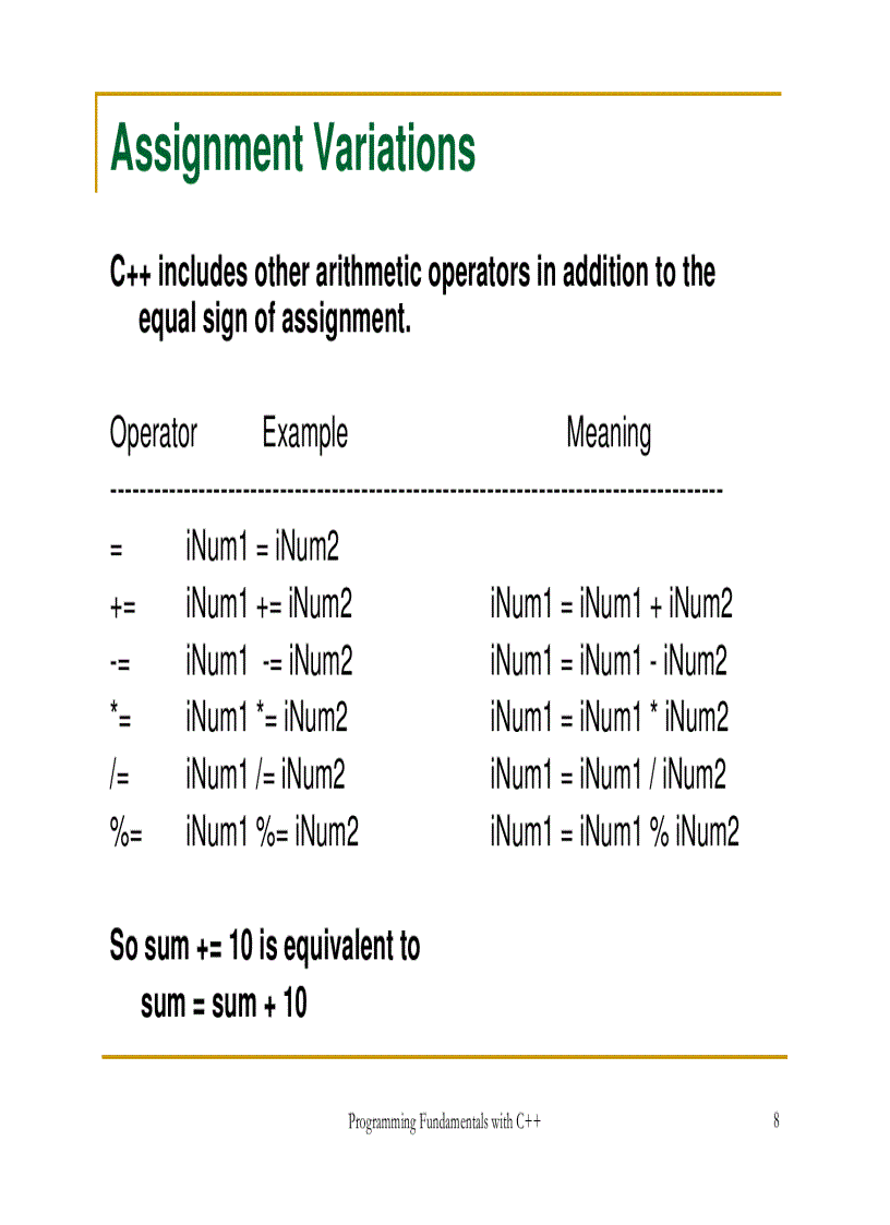 image for page Completing the basics
