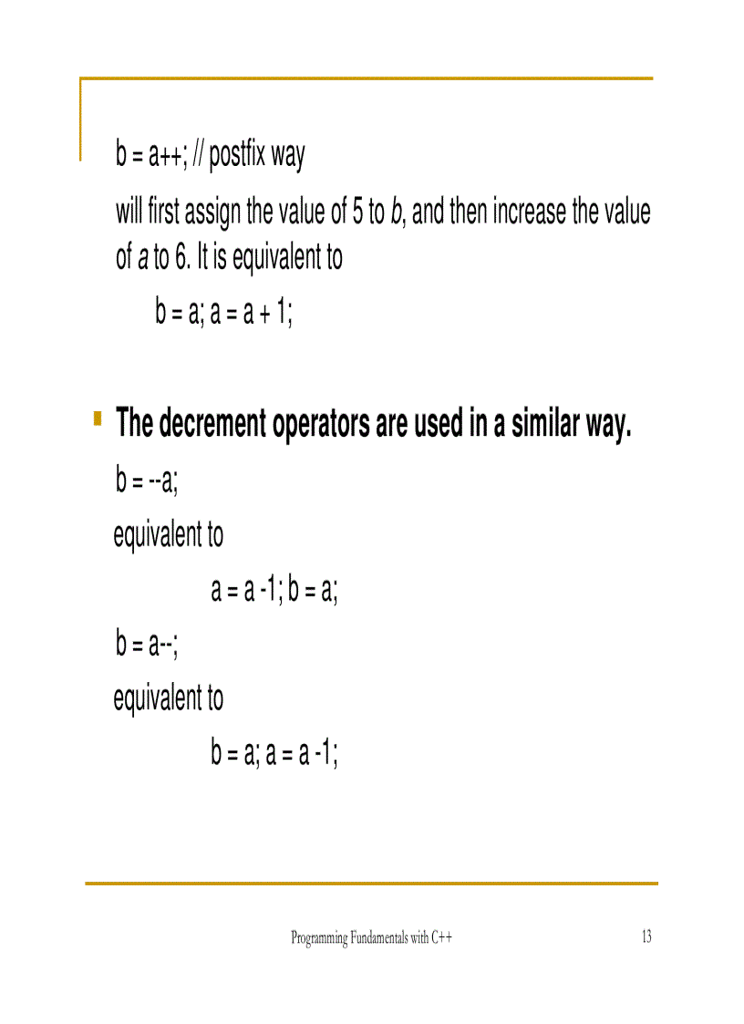 image for page Completing the basics
