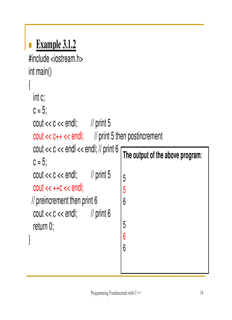 image for page Completing the basics