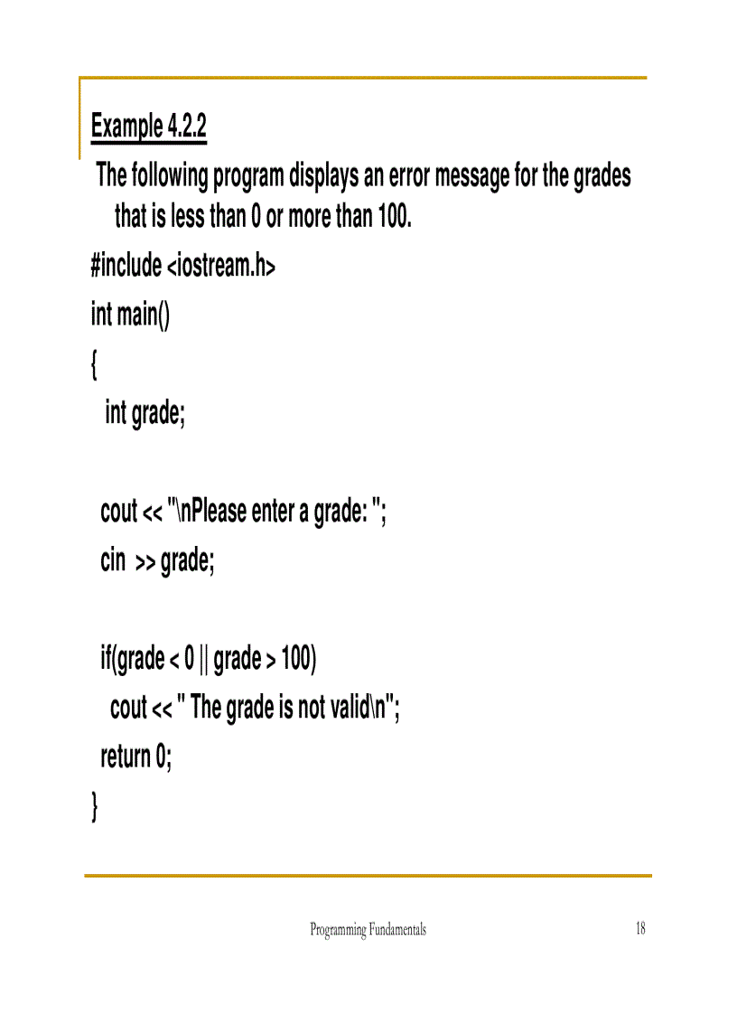 image for page Selection structures