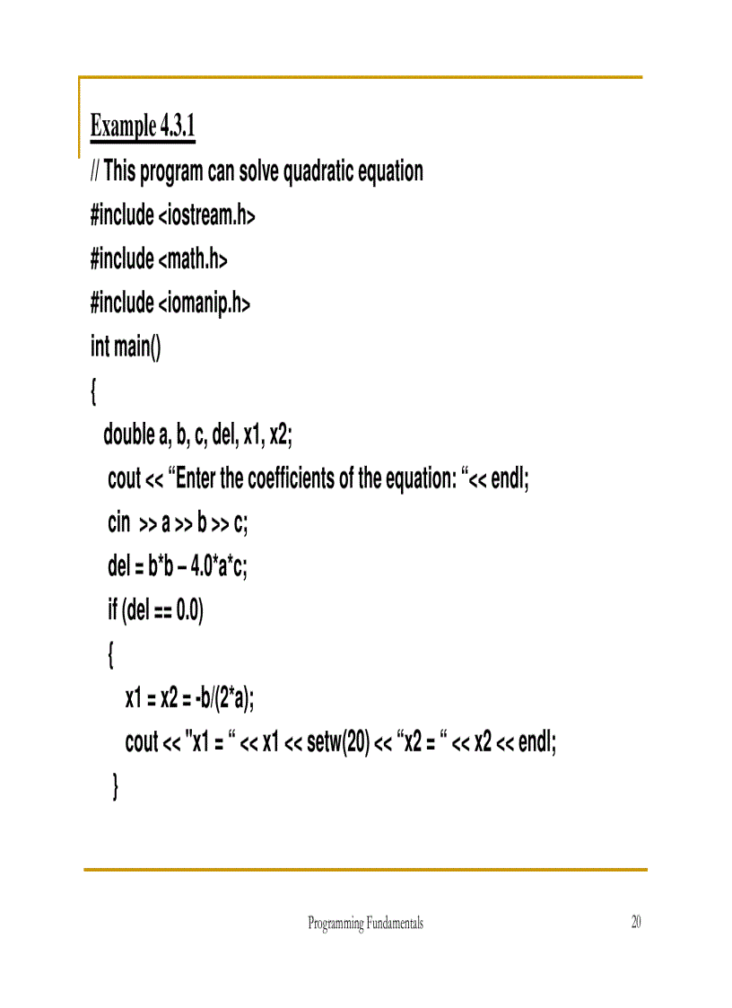 image for page Selection structures