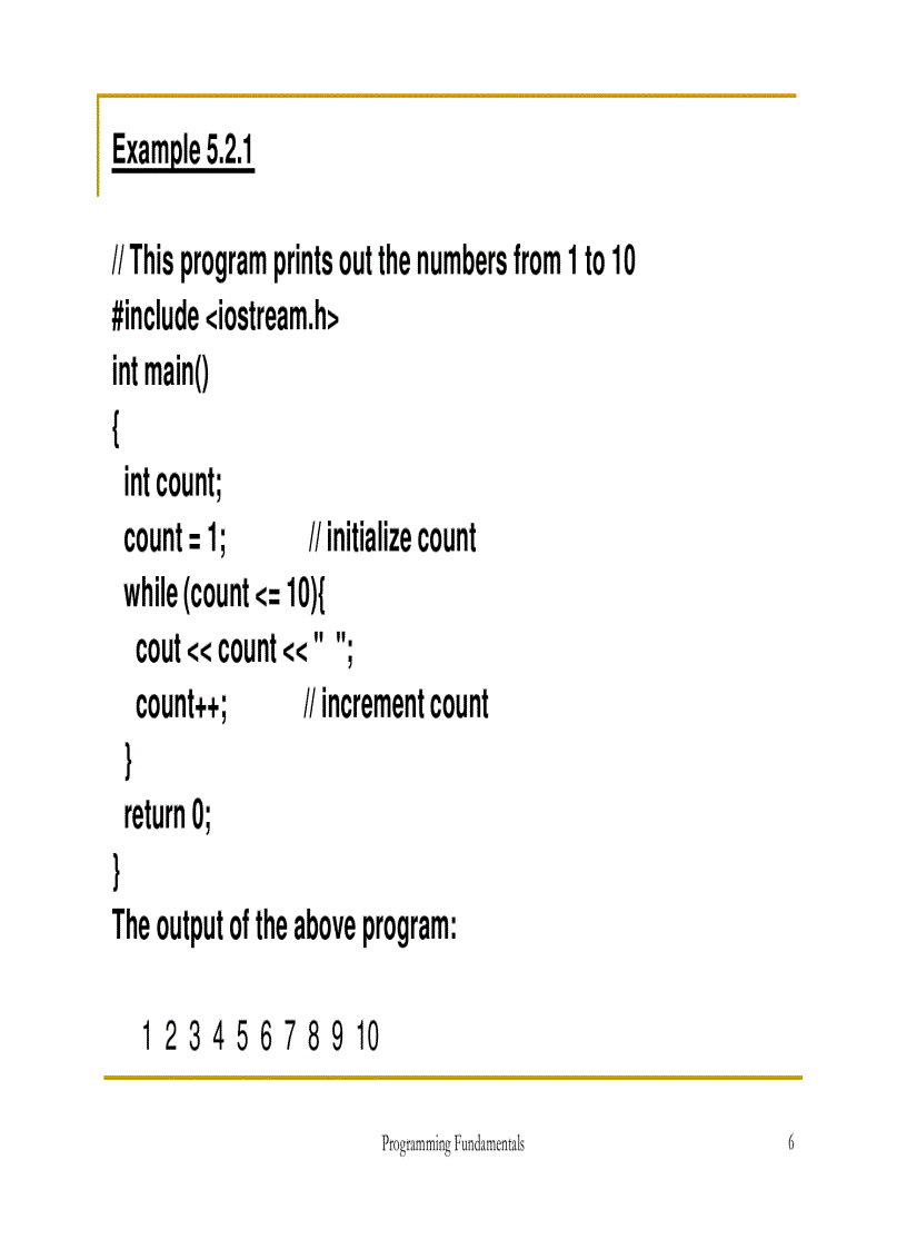 image for page Repetition structures