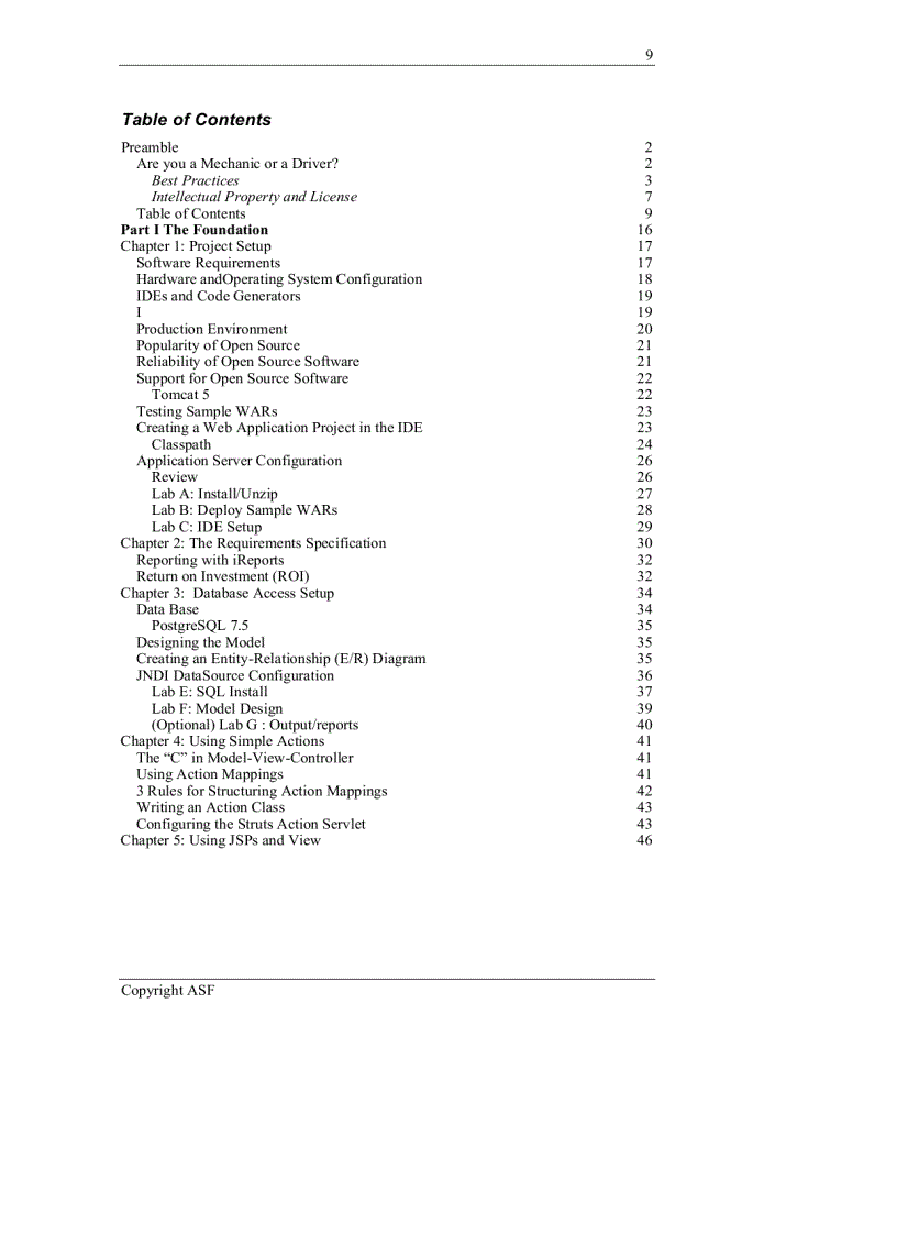 image for page Good Practices Struts