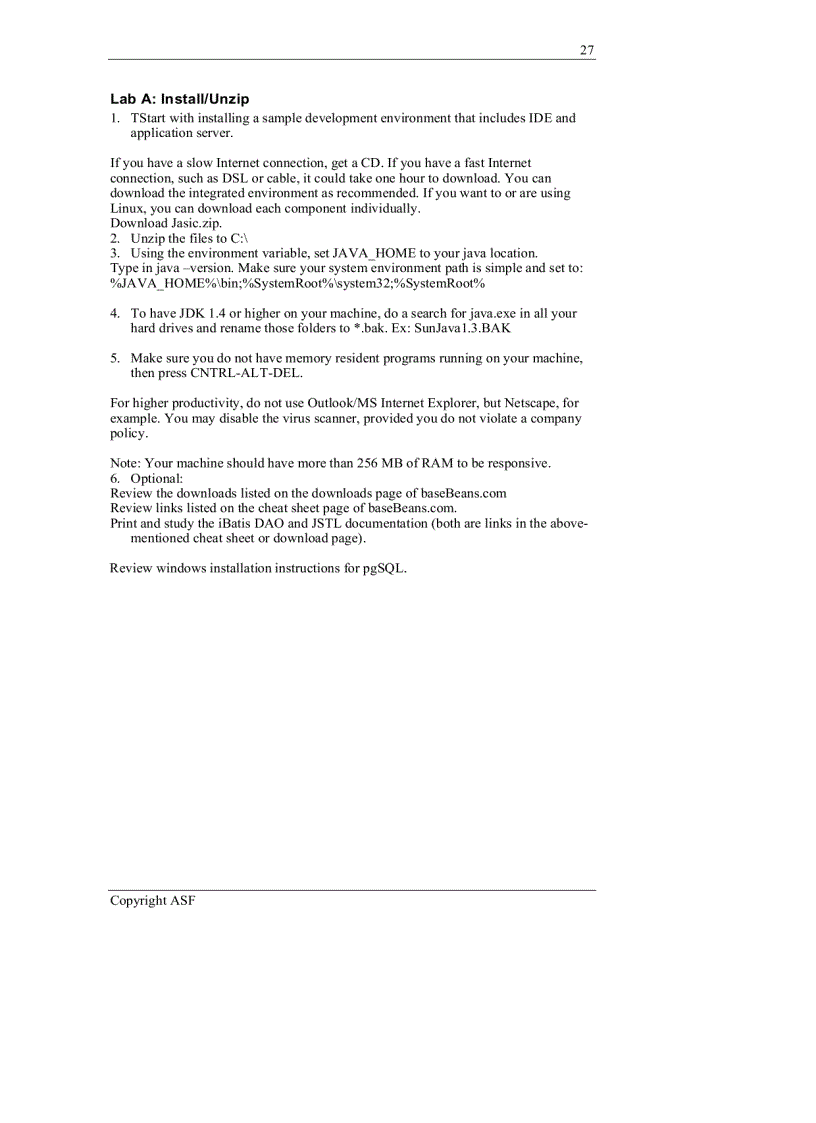 image for page Good Practices Struts