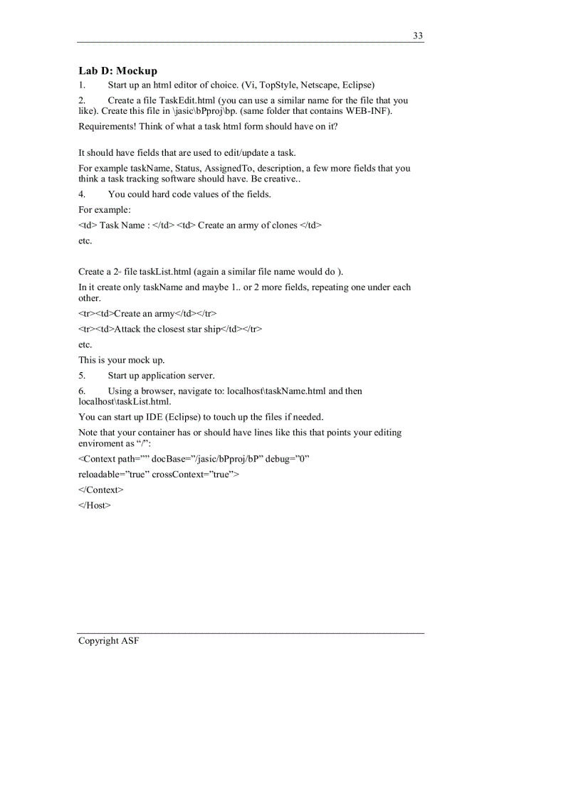 image for page Good Practices Struts