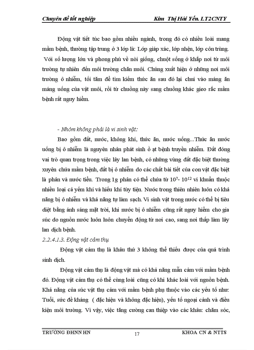image for page Điều tra tình hình chăn nuôi và dịch bệnh trên đàn gia cầm tại xã Vân Hội Tam Dương Vĩnh Phúc 2011
