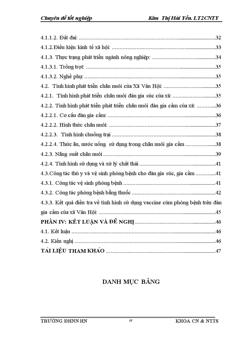 image for page Điều tra tình hình chăn nuôi và dịch bệnh trên đàn gia cầm tại xã Vân Hội Tam Dương Vĩnh Phúc 2011