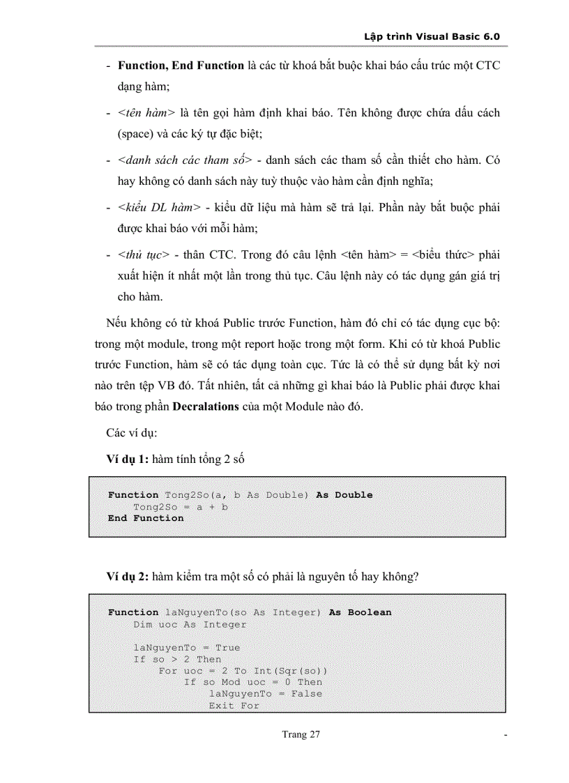 image for page Lập trình với Microsoft Visual Basic 6 0
