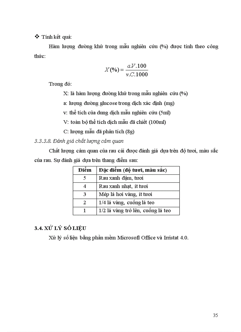 image for page Nghiên cứu ảnh hưởng của nhiệt độ bảo quản đến sự biến đổi chất lượng của rau cải Nhật Brassica rapa var perviridis 2011