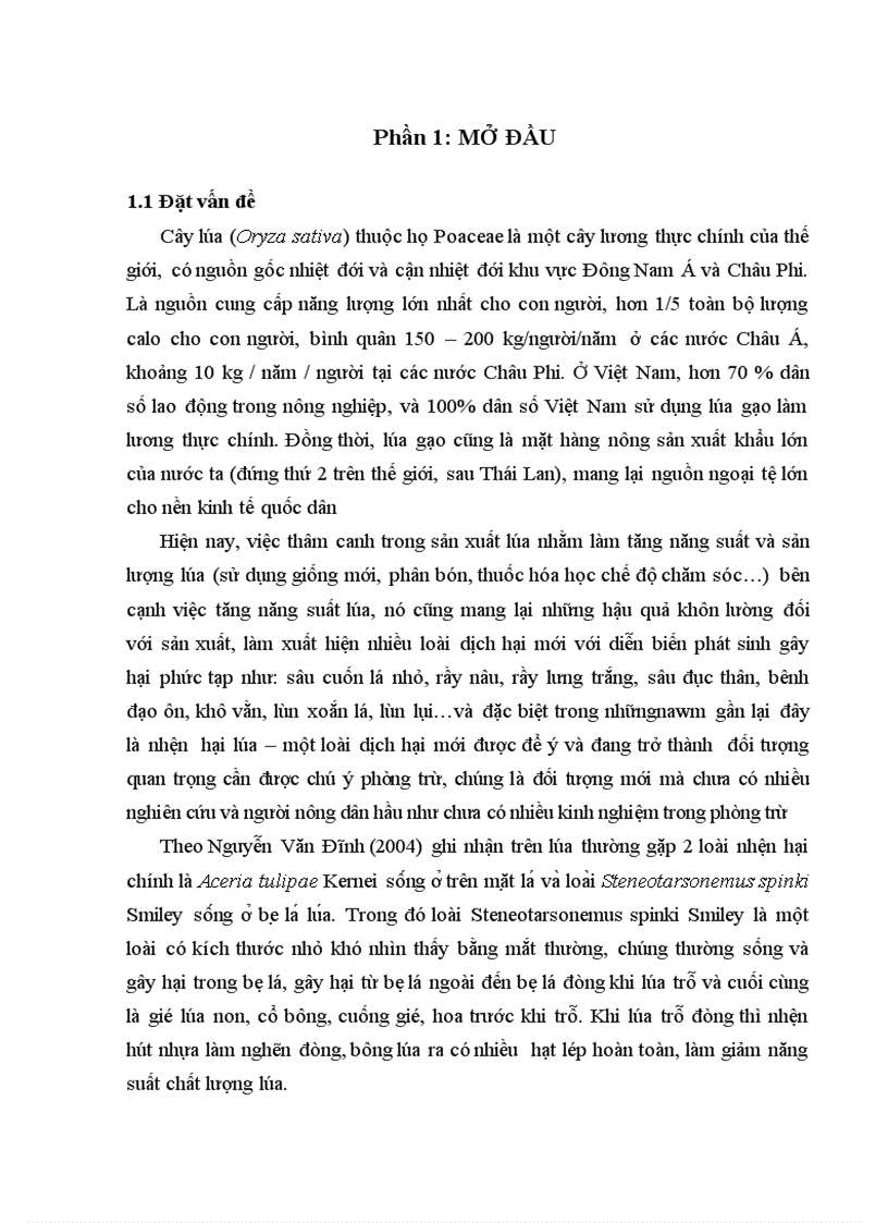 image for page Đánh giá bước đầu về khả năng nhân nguồn nhện gié xác định tỷ lệ tăng tự nhiên và ngưỡng gây hại của nhện gié Steneotarsonemus spinki Smile 2011
