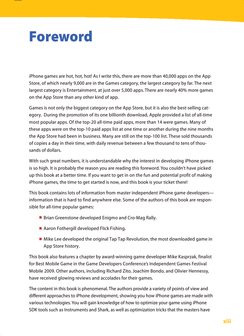 image for page IPhone Games Projects