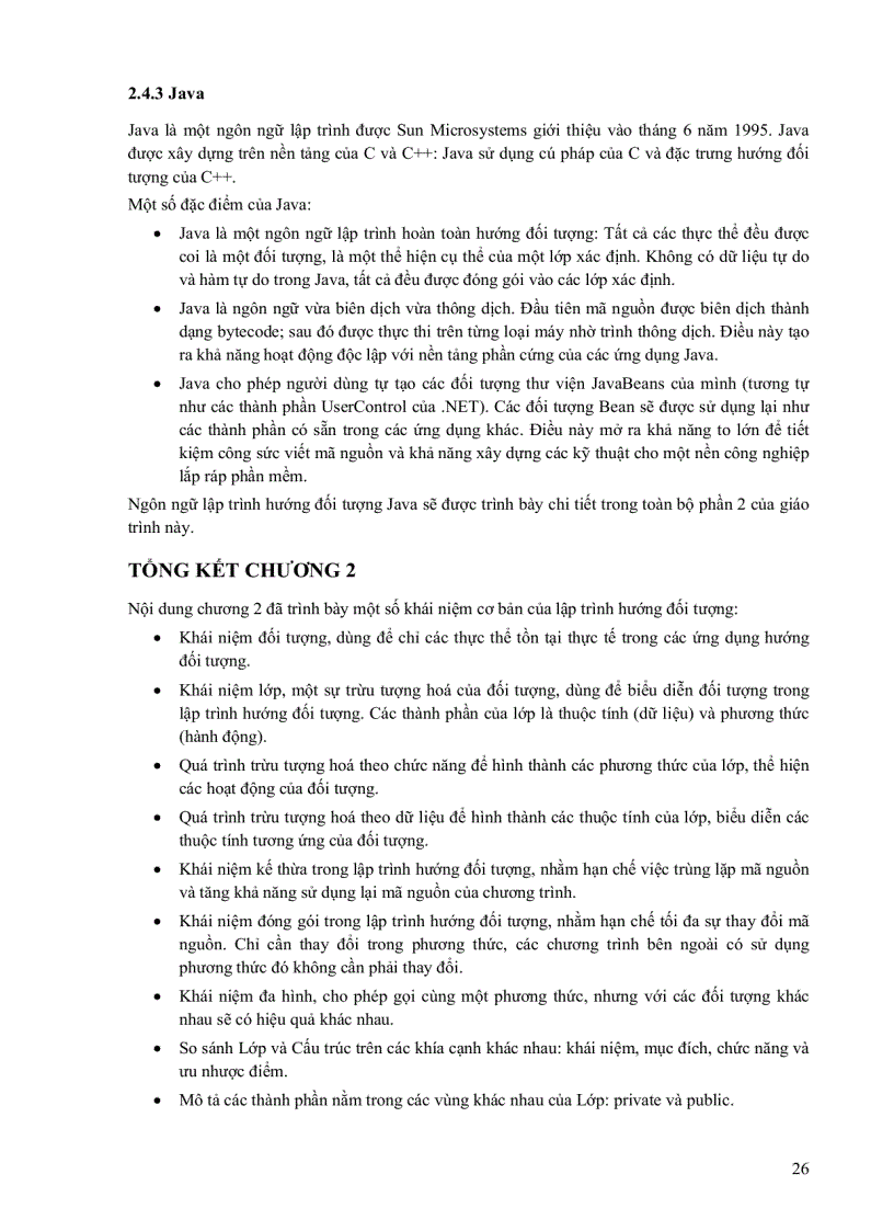 image for page Lập trình hướng đối tượng với Java