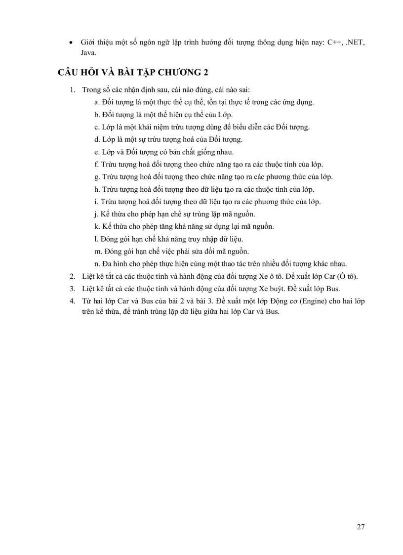 image for page Lập trình hướng đối tượng với Java