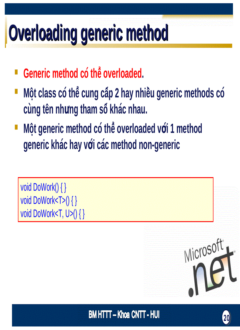 image for page Generics