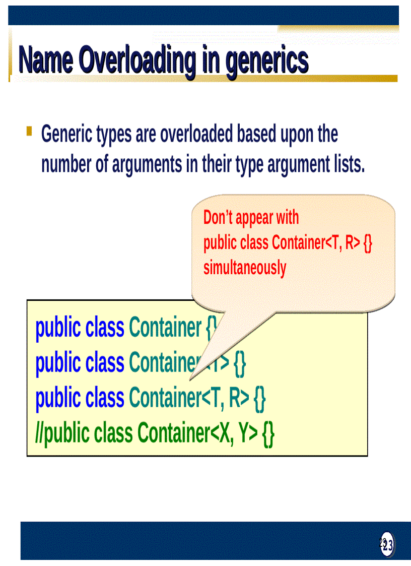 image for page Generics