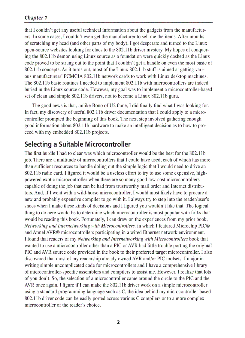 image for page Implementing 802 11 with Microcontrollers Wireless Networking for Embedded Systems Designers