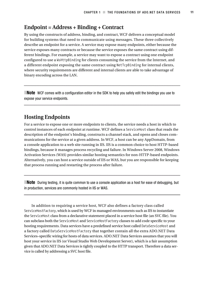image for page Pro ADO NET Data Services Working with RESTful Data