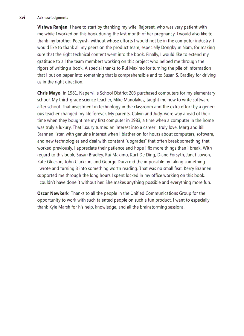 image for page Programming for Unified Communications with Microsoft Offi ce Communications Server 2007 R2