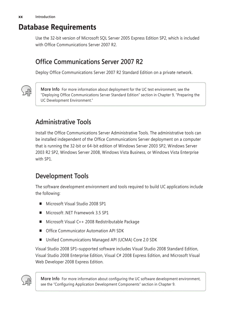image for page Programming for Unified Communications with Microsoft Offi ce Communications Server 2007 R2