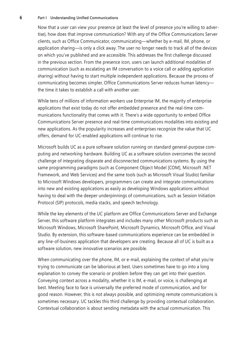 image for page Programming for Unified Communications with Microsoft Offi ce Communications Server 2007 R2